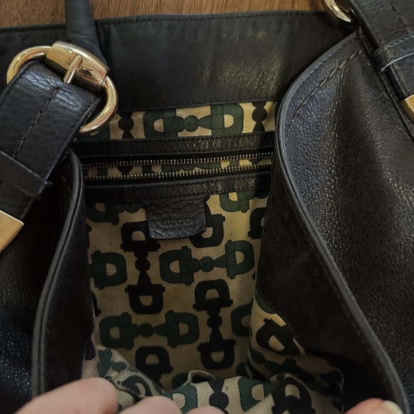 Gucci Black leather hobo bag - Picture 5 of 5